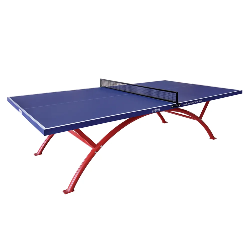 Mesa de ping pong para escola e clube, atacado à prova d' água tênis de mesa ping pong para escola e clube