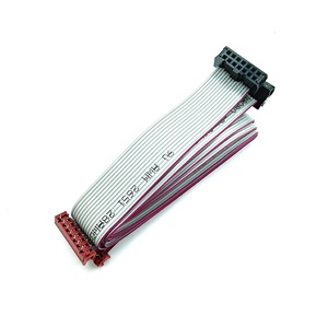 Fabrika özelleştirilmiş 450mm mikro maç 2*7P elektrik kablo demeti 2.54Mm Pitch IDC 14Pin şerit düz kablo PVC elektronik için - Product Image 6