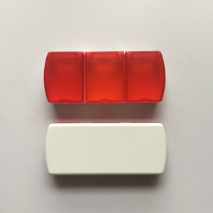 Hộp đựng thuốc hình chữ nhật 3 ngăn, dùng sáng, trưa, tối, hàng ngày - Product Image 4