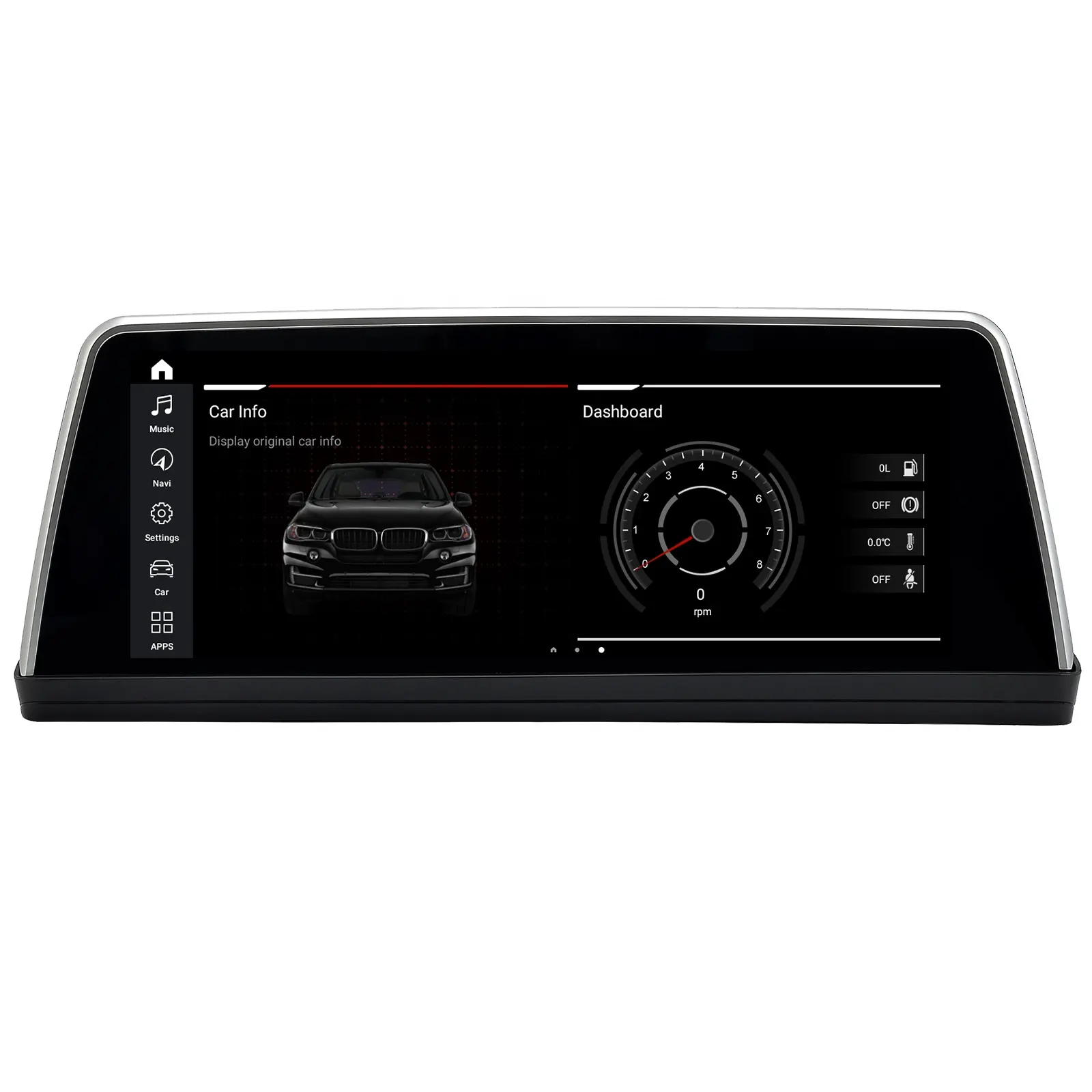 Dasaita 10.25 ''Für BMW 5er E60 2005-2010 CCC Autoradio Android IPS Touchscreen HD Outout Carplay DSP1920 * 720 Video Player