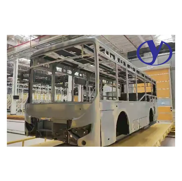 新しいバスCKDSCD組立工場設計車両生産ラインコンベア
