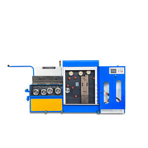 BRN-DT 18 डाइज़ कॉपर फाइन वायर बनाने की मशीन एनील्ड कॉपर सॉफ्ट इलेक्ट्रिक वायर खींचने की मशीन के लिए एनीलर के साथ - Product Image 1