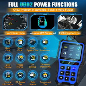 YM529OBDスキャナーOBD2コードリーダー車の自動診断ツールは、OBDIIプロトコルに基づいて製造されたすべての車で機能します - Product Image 5