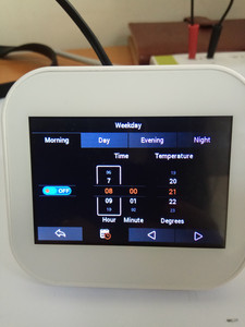 Modbus-termostato digital programable con WIFI, RS485 - Product Image 4