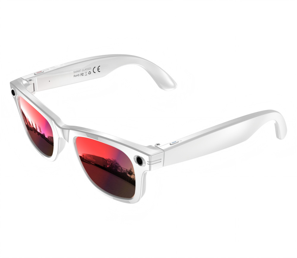 Lentes de gafas de sol rojas-W620