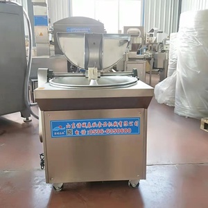 20L 40L 80L 125L ชามเนื้อสับเครื่องตัดเนื้อแช่แข็งสำหรับเกี๊ยวไส้กรอกบรรจุเนื้อสับเครื่อง - Product Image 3