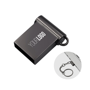免费定制标志记忆棒u盘驱动礼品16gb 32GB金属迷你吊坠64GB批发USB 2.0 3.0 u盘 - Product Image 1