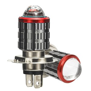 Yüksek kaliteli motosiklet aydınlatma sistemi yüksek/düşük işın CSP3570 lens aksesuarları PX15D BA20 H4 H4 led sis sürüş far ampulü - Product Image 1