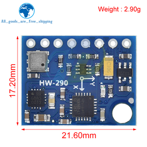 GY-87 10DOF-Modul MPU6050 HMC5883L BMP180 GY87 Sensor modul GY87 Für Arduino - Product Image 5