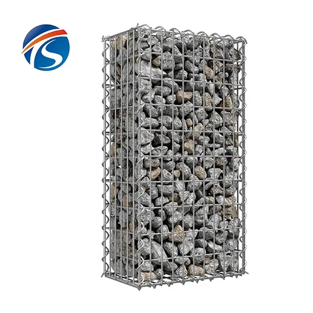 Prezzo gabbioni metallici per pietre saldati gabbione muro di contenimento in metallo gabion Prezzo in vendita