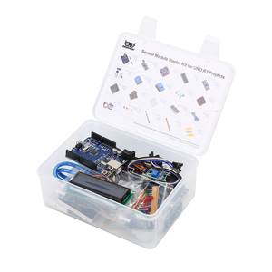 Kit de inicio del módulo de sensor BXF para Arduino Set R3 0,96 OLED 1602 Pantalla LCD con Tutorial para Arduino uno