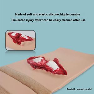 KyrenMed <strong>Open</strong> <strong>Fracture</strong> of <strong>Tibia</strong> Training Model Wearable Wound Simulator Traumatic Injuries <strong>Open</strong> <strong>Fracture</strong> of the Limb - Product Image 5