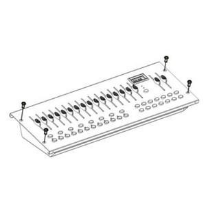 New Arrival Small Lighting Desk for Stage Light Sunny 384 <strong>Dmx</strong> Light <strong>Controller</strong> - Product Image 5