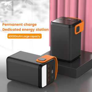 พาวเวอร์แบงค์ความจุสูงกำลังไฟ60000mAh 2025ชาร์จเร็ว PD 65W พอร์ต USB 5พอร์ตพร้อมไฟ LED - Product Image 3