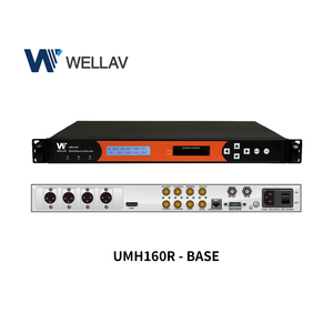 Wellav Professional HDDVBS2レシーバーデコーダーIRDHDMI SDI IP ASI SD CVBSAVインターフェースMPGE2H264衛星レシーバーデコーダー - Product Image 1