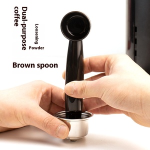 <span class=keywords><strong>Dolcegusto</strong></span>自动咖啡胶囊厨房量勺两用20毫升塑料勺子用于咖啡粉和奶粉