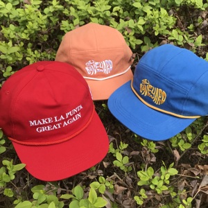 Sombreros personalizados de 5 paneles no estructurados, gorras de Camper con bordado de logotipo, gorra Snapback de perfil bajo con cuerda