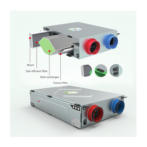 <strong>Ahu</strong> Unit Factory Best Heat Recovery Ventilation 2021 Touch Screen Intelligent <strong>Controller</strong> Timer Alarm 10 Speeds - Product Image 1