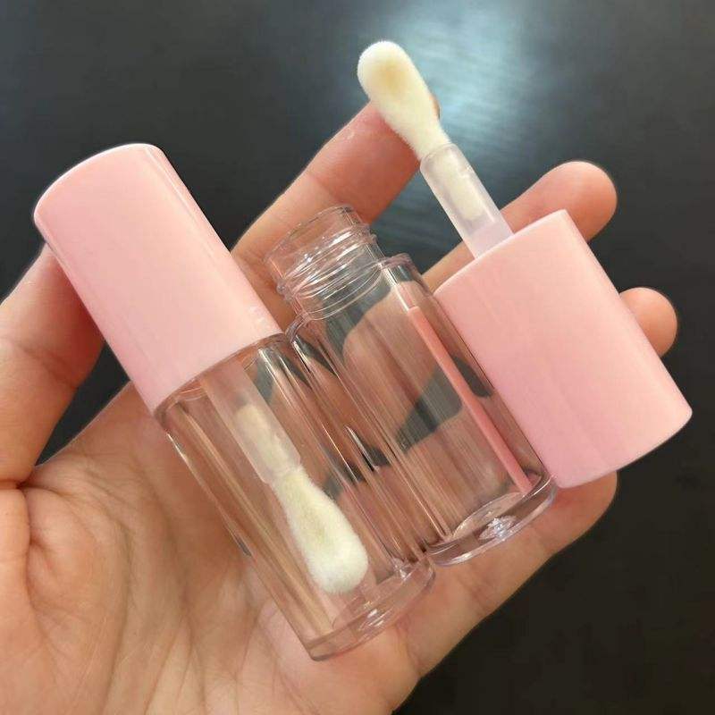 Clear pink tube