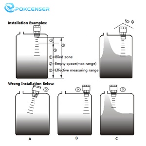 Wassertiefen-Füllstand messung Ultraschalls ensor Ultraschall-Wasserstands wandler - Product Image 3