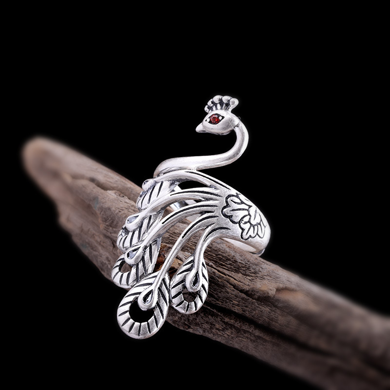 bague paon 8