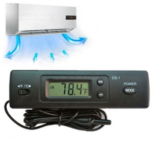 Termómetro Digital para interior/exterior, pantalla LCD automática, reloj para coche, acuario, medidor de temperatura - Product Image 1