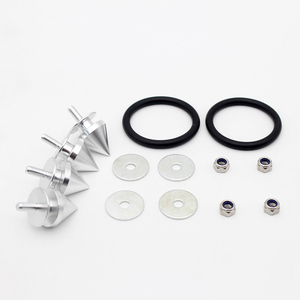 Araba Bodykit için yüksek kaliteli hızlı bırakma bağlantı elemanları kolay sol sağ tampon gövde çamurluk Hatch kapak değiştirme - Product Image 3