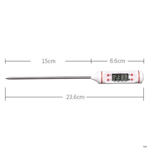 TP101 Nhiệt kế thực phẩm nhà bếp nhiệt độ nước điện tử đo nhiệt độ nướng nướng dầu nhiệt kế Nhiệt độ đầu dò loại - Product Image 3