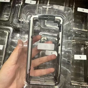 オリジナルLCDタッチスクリーンブラケットバーiPhone X XS XR 11 12 13 14 Plus Mini 15 Pro Maxフロントミドルフレームステッカー - Product Image 3