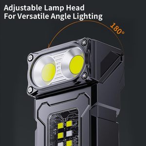 WARSUN şarj edilebilir LED farlar taşınabilir kamp kask el feneri ile tip-c su geçirmez açık ve madencilik kullanımı için - Product Image 3