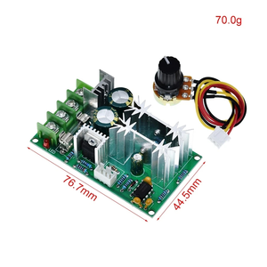 DC10-60V original DC motor speed regulator 12V 24V 36V 48V high-power drive module <strong>PWM</strong> <strong>controller</strong> 20A <strong>current</strong> regulator - Product Image 4