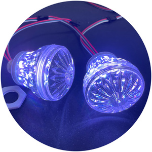 DC12V 60 мм mushromm horse running rides smd5050 цифровое Программирование dream color RGB развлекательный пиксель турбо свет - Product Image 2