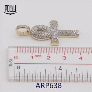 हिप हॉप माइक्रो-ईवान के लिए पुरुषों के लिए क्रॉस पेलेंट ने माइक्रो इस्ट टेक्नोलॉजी के साथ मोइससानाइट ज्वेलरी का इस्तेमाल किया - Product Image 3