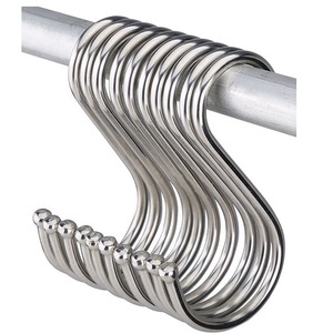 Futeng OEM Metall Flach draht S Form Kleiderbügel Feder haken - Product Image 2