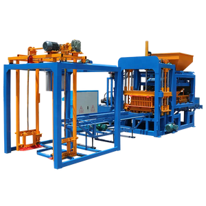 Máquina de fabricación de bloques de cemento al mejor precio, línea de moldeo, máquina automática de fabricación de ladrillos de hormigón con motor - Product Image 2