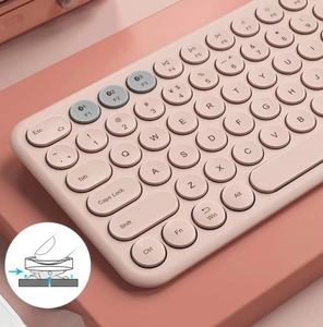 Yapears 2023 teclado BT inalámbrico de carga rápida Universal para Android IOS Windows Tablet PC teclado recargable para Ipad - Product Image 2