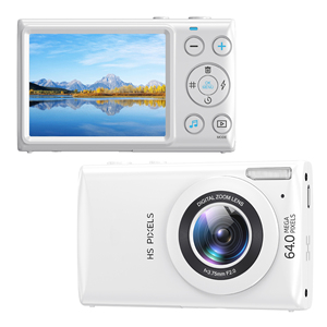 Tragbare Kamera Point and Shoot 64MP 4K HD Digital kamera: Kompaktes Design mit 2,8-Zoll-Display und 18-fachem Digital zoom - Product Image 1