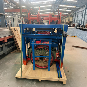 QTJ4-30B macchine per la fabbricazione di mattoni macchina per blocchi di cemento Semi automatici che fanno macchina calda Sele - Product Image 3