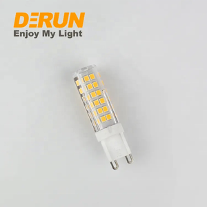 Ce rohs erp <span class=keywords><strong>g9</strong></span> הוביל נורה 4w לבן חם 3000k בסיס קרמי בסיס 430lm שאינו dmmable עבור נברשת תאור תליון תקרה, <span class=keywords><strong>LED</strong></span>-<span class=keywords><strong>G9</strong></span>