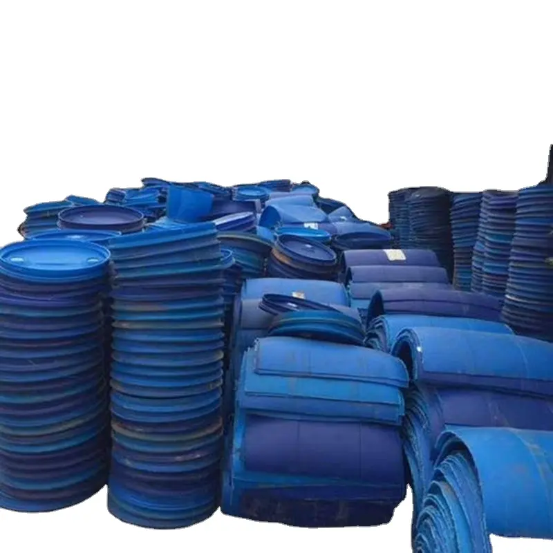Fabrik preis HDPE-Abfälle HDPE Blue Drum Scraps HDPE-Milch flaschen abfälle in großem Bestand