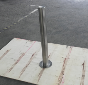 Oem בטיחות ידנית <span class=keywords><strong>bollard</strong></span> תנועה חניה אבטחה קבועה מחסומי נירוסטה מוט הספק - Product Image 6