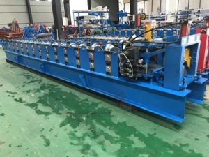 High Quality Glazed Metal Roof Ridge Capping Roll Forming Machine Hot Sale Building Use PLC Control <strong>System</strong> Motor Favorable Price - Product Image 3