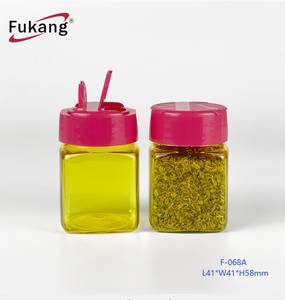 Lọ Gia Vị Muối Và Hạt Tiêu Vuông 2Oz Bằng Nhựa Giá Rẻ Có Nắp Mở Kép - Product Image 5