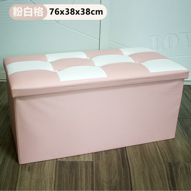 Pink and white checkered 110L with 6 buttons - a quality choice