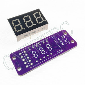MAX7219 0.36 pollici 3 bit digitale Display a LED 7 segmento modulo 5 colore disponibile per Arduino STM32 STC AVR ESP32 non saldato - Product Image 3