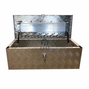 铝制检查板顶部开门发电机工具与气体支柱的存储工具箱 - Product Image 3