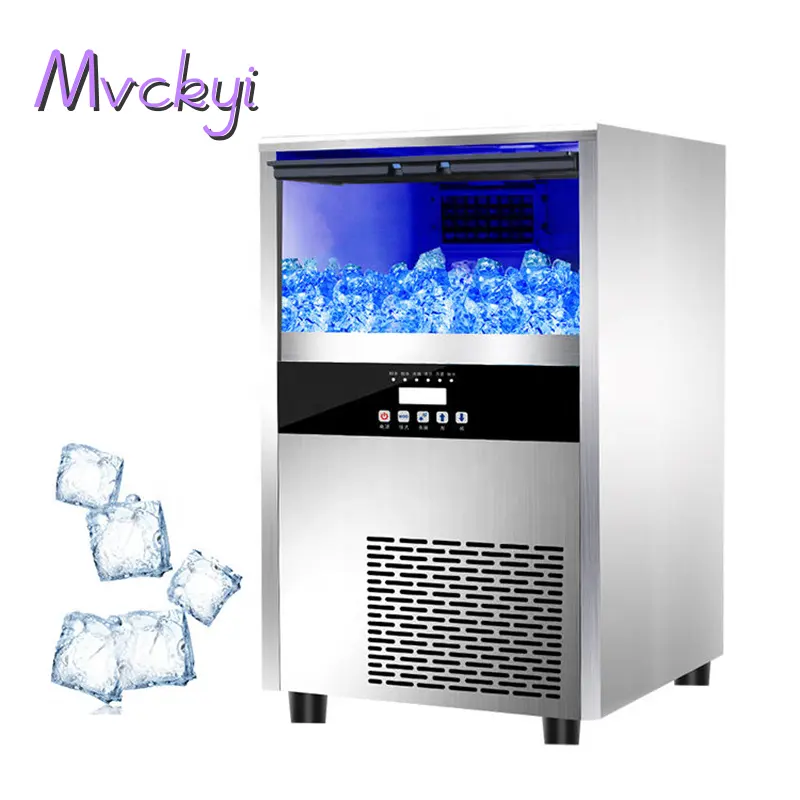 Mvckyi GQ-30 ticari makine taşınabilir buz küpü makineleri hızlı buz yapma makinesi için ev/ofis/Bar