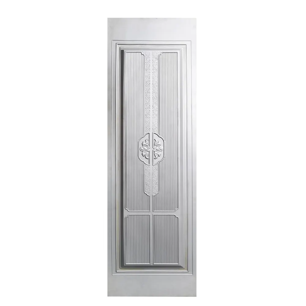Qichang Door Trim Panel Puerta de seguridad de piel de acero de alta calidad