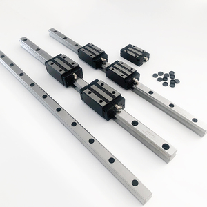 Material de acero de alta precisión CNC Bloque de rodamiento de riel de guía de movimiento lineal Guías lineales Premium - Product Image 1