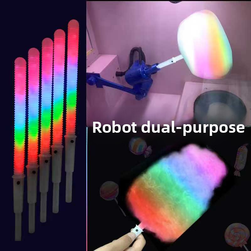 White, transparent (glow stick body)